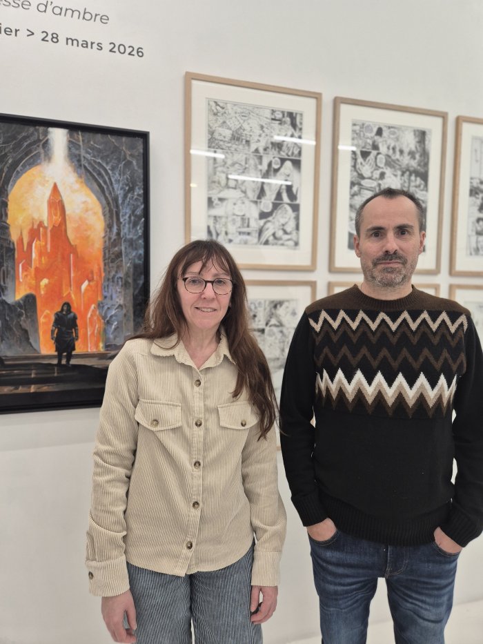 Valérie Mangin et Christophe Bec livrent leur vision de Thorgal à la Galerie Huberty [INTERVIEW]