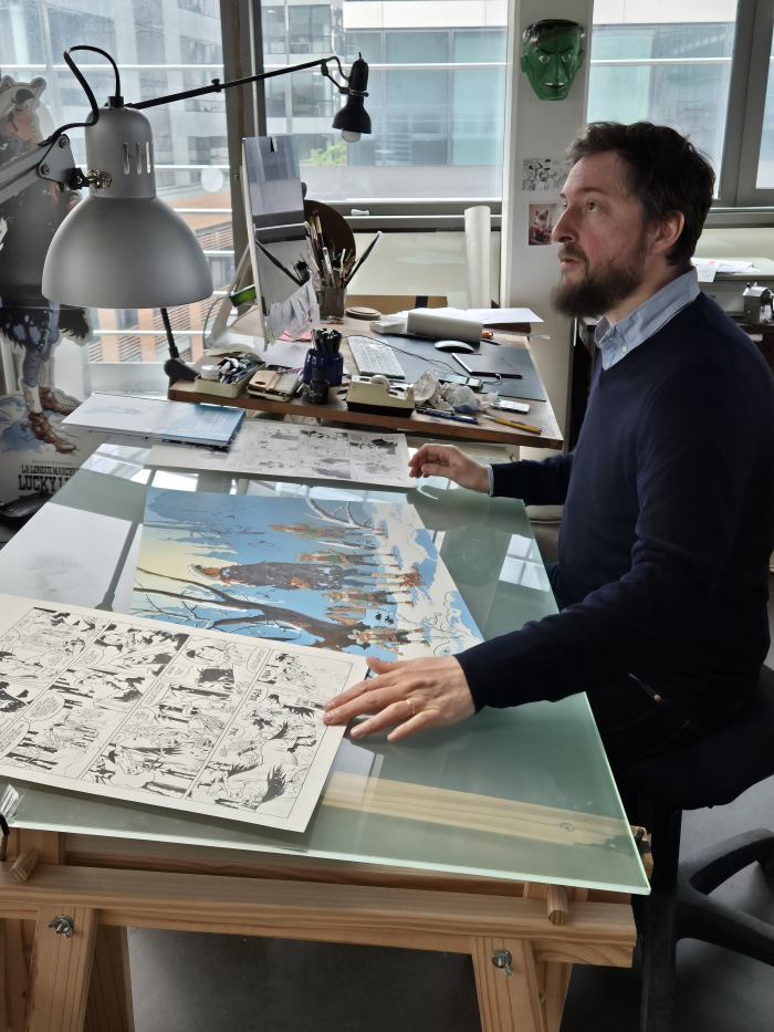 Matthieu Bonhomme : « Lucky Luke, je l'ai senti tout de suite très humain » [PODCAST] [VIDEO]