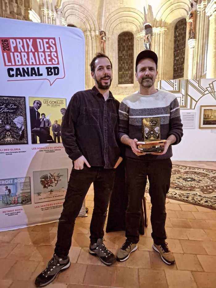 Soli Deo Gloria, élu prix des libraires Canal BD 2026
