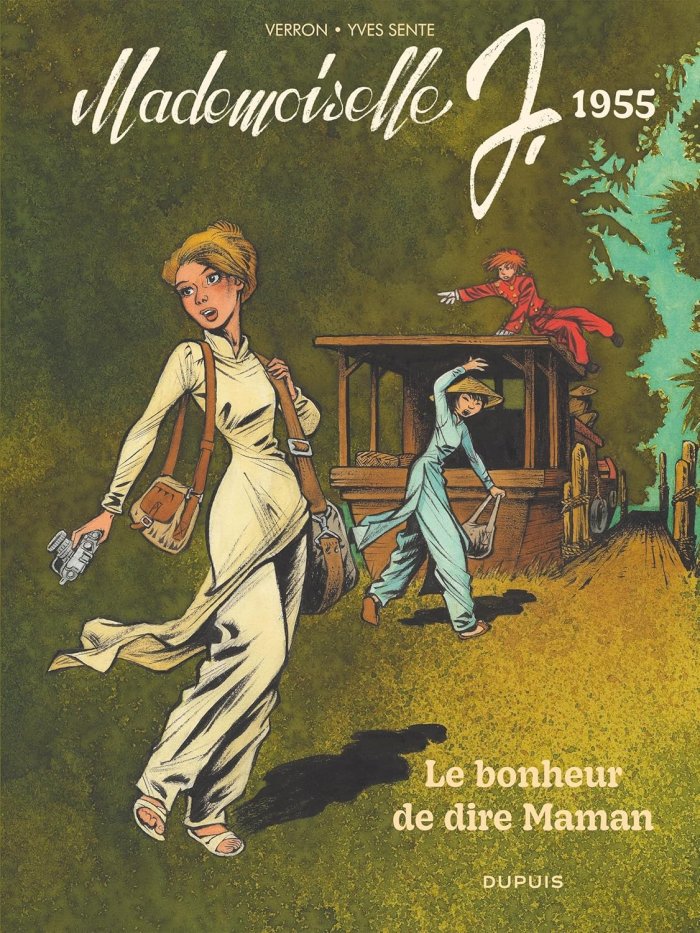Mademoiselle J., une aventurière chic, quelque part entre Tintin et Lara Croft...
