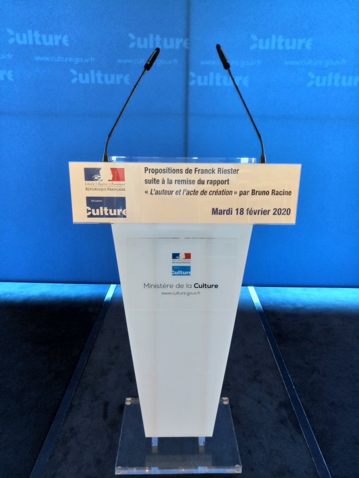 Les 23 commandements de Frank Riester pour sauver les auteurs