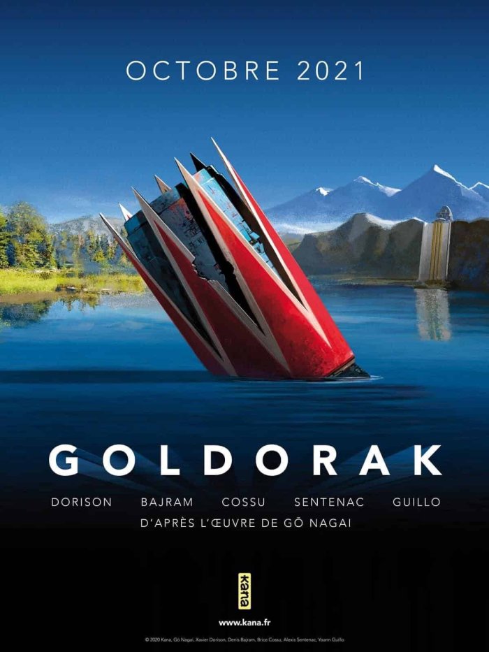 Goldorak, le retour en album en 2021 chez Kana