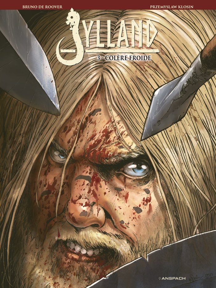 Jylland T. 3 : Colère froide - Par Bruno De Roover et Przemyslaw Klosin - Editions Anspach