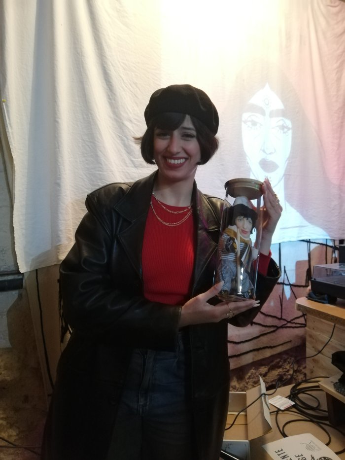 Zainab Fasiki, Prix "Couilles au cul" du courage artistique 2022