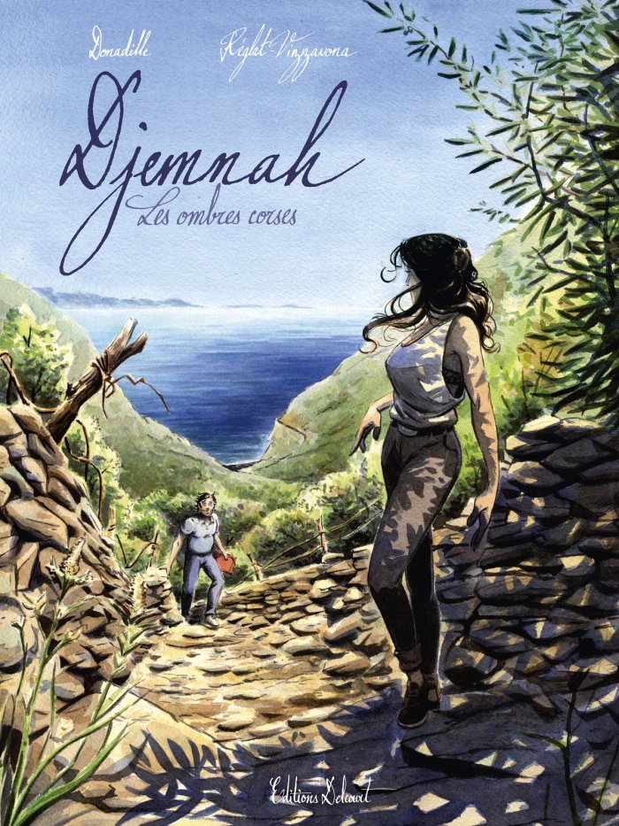 Djemnah, Les Ombres corses - Par Patrice Réglat-Vizzavona & Philippe Donadille - Delcourt