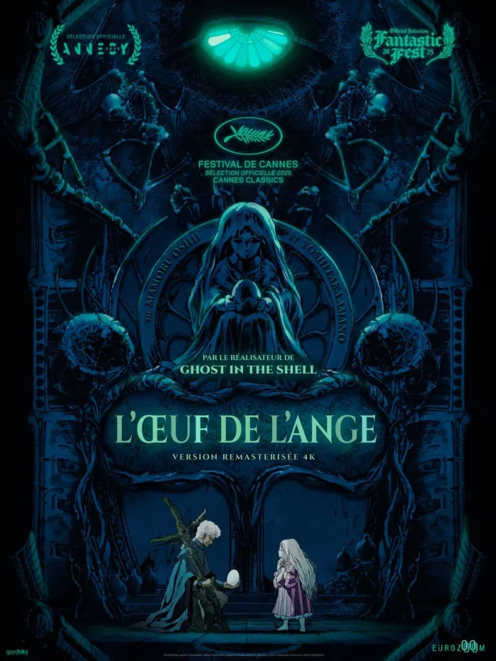 L'Œuf de l'ange : la prémisse du pessimisme dans la dark SF animée revient en version remasterisée au cinéma
