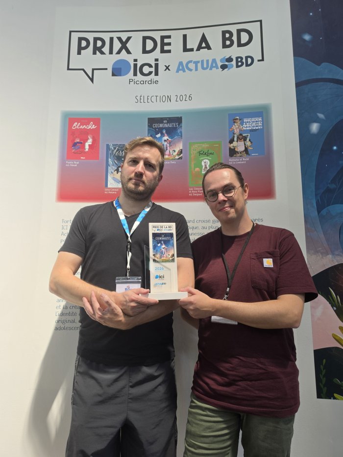 Les Cosmonautes : 6e Prix Ici Picardie/ActuaBD de la BD Ado
