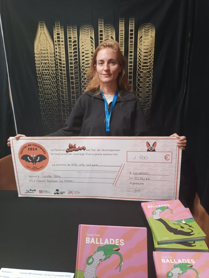 Camille Potte (Ballades) : Lauréate du Prix 1ère fois du Festival de Colomiers 2024