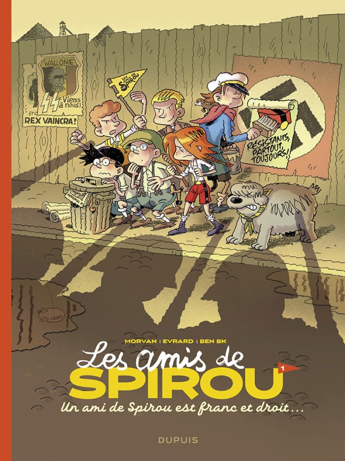 Jean-David Morvan au service des Amis de Spirou