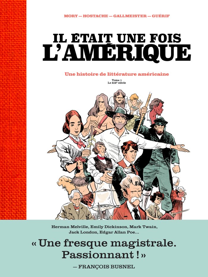 Une formidable histoire de la littérature américaine en BD, ça existe ? Mais oui, et c'est top !