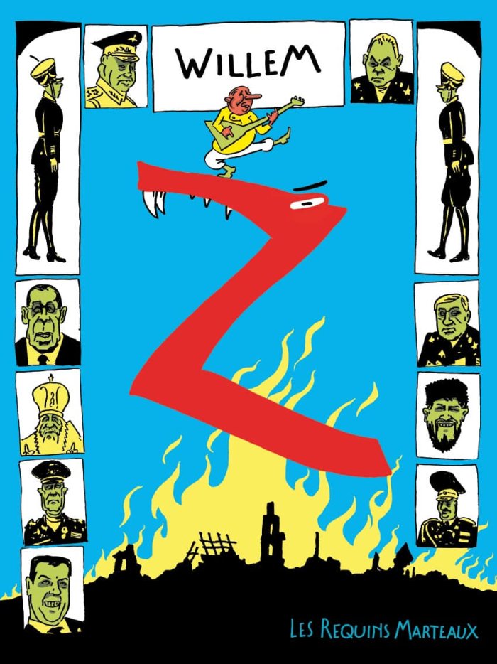 Le « Z » de Willem aux Rencontres Internationales du Dessin de Presse