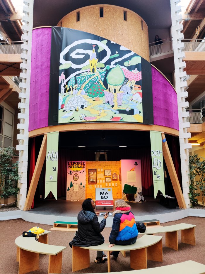 Angoulême 2025 : l'exposition « Hyper BD » sur le parcours une autrice