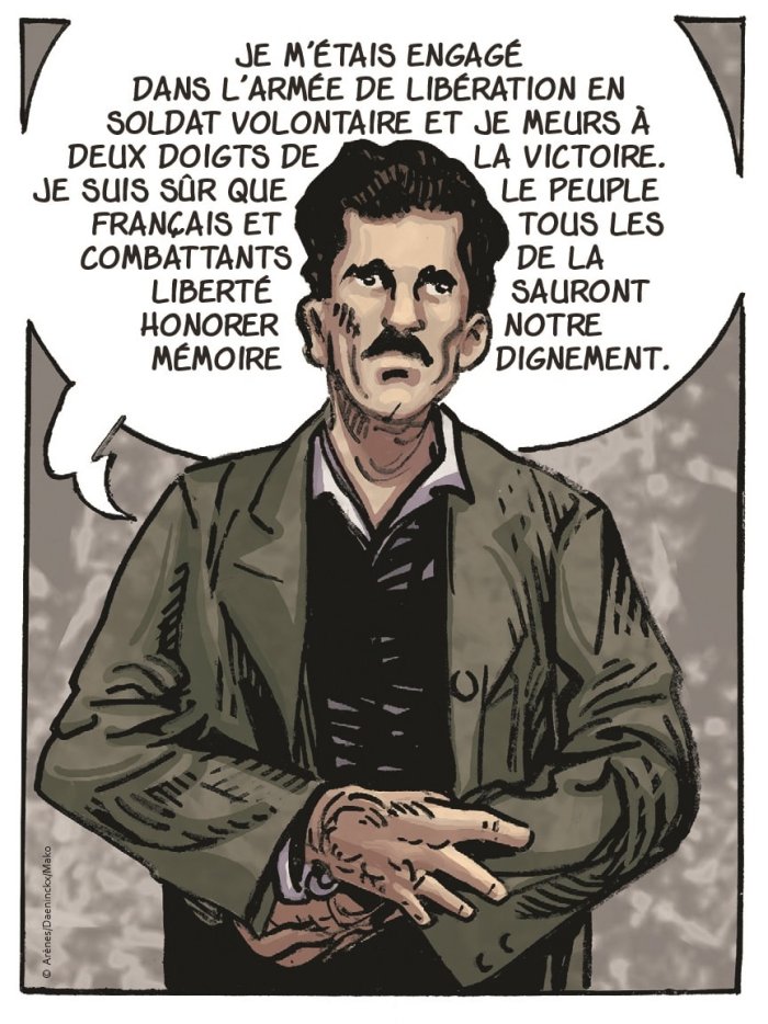 Exposition "Missak Manouchian, une vie héroîque" à la Maison de la bd de Blois
