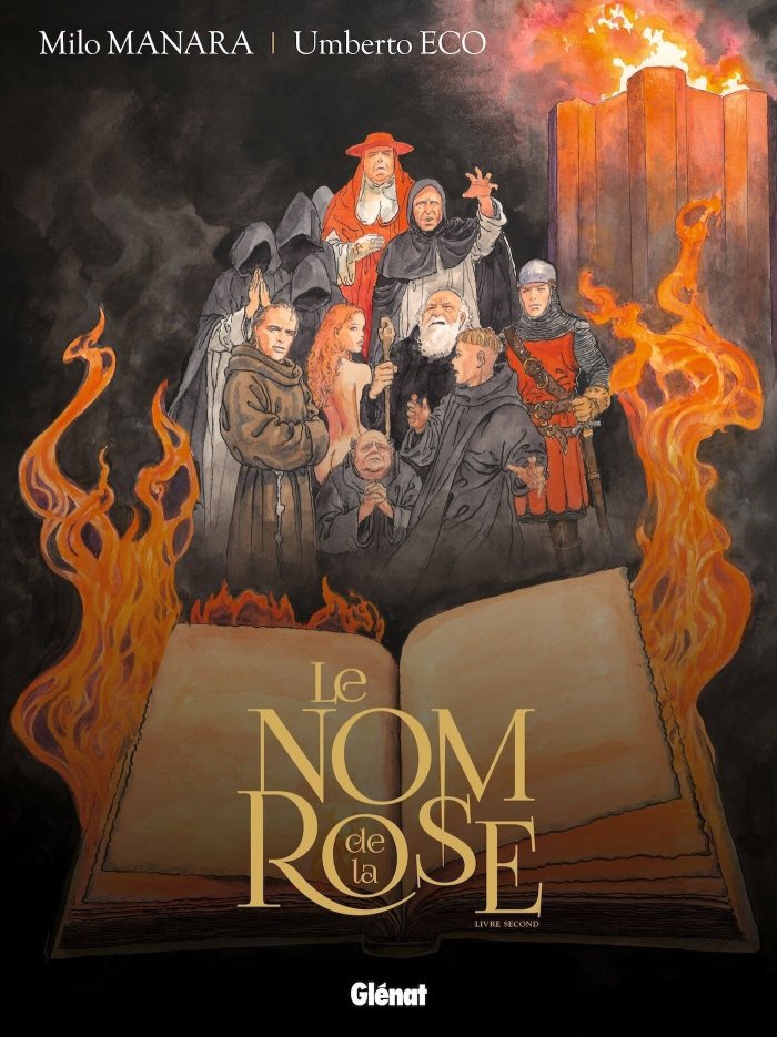 Le Nom de la Rose, le chef-d'œuvre d'Umberto Eco magnifié par Milo Manara