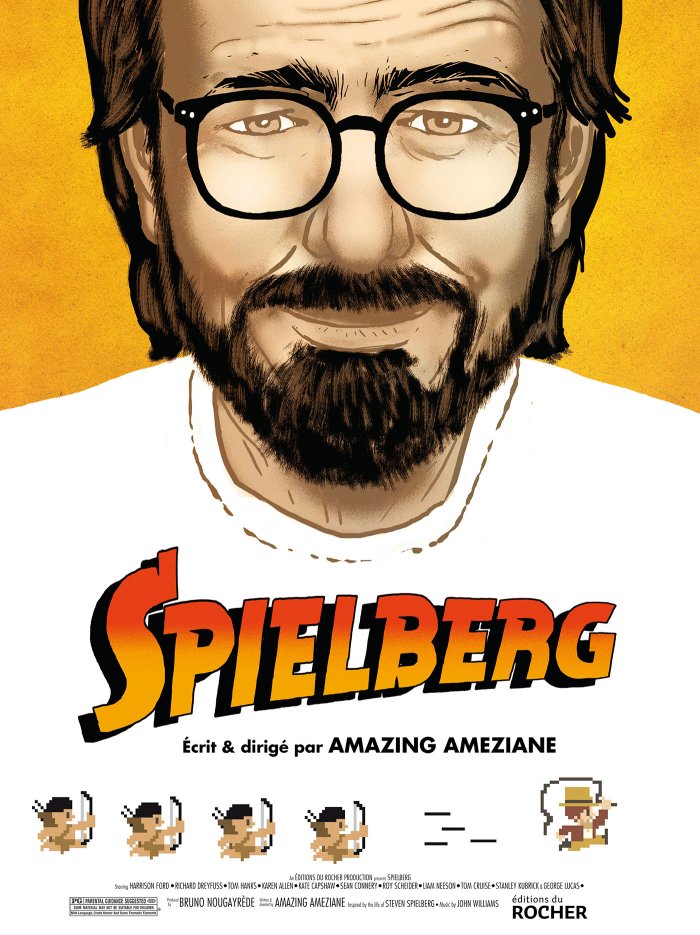 Une biographie de Spielberg en BD par Amazing Améziane