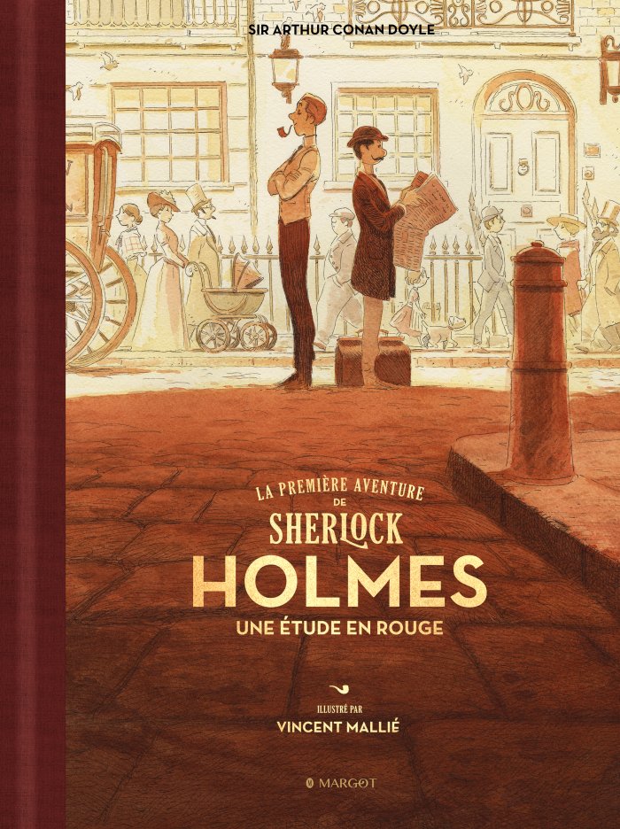 Quand Sherlock Holmes s'anime sous les pinceaux de Vincent Mallié