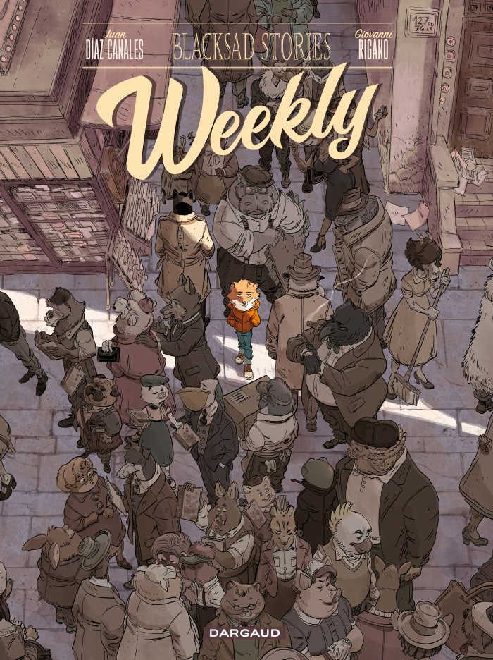 Weekly, le spin-off réussi de Blacksad signé Juan Diaz Canales et Giovanni Rigano