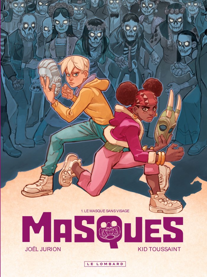 Masques T. 1 : Le Masque sans visage - Par Joël Jurion & Kid Toussaint - Le Lombard
