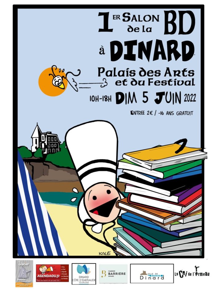 Premier salon de la BD à Dinard