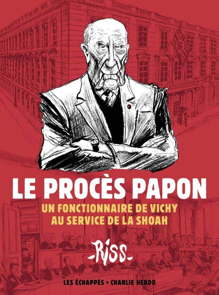 Les dessins de Riss pour le Procès Papon au Mémorial de la Shoah