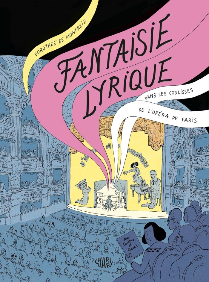 Toute la beauté de l'opéra sous le crayon de Dorothée de Monfreid