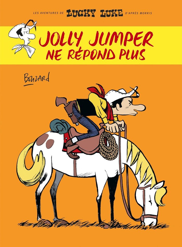 Lucky Luke version Guillaume Bouzard : « Jolly Jumper ne répond plus »