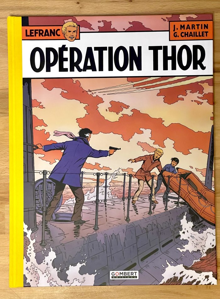 Gombert Editions publie Lefranc : Opération Thor en édition limitée