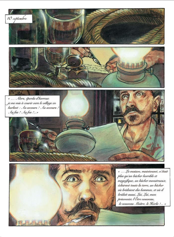 Le Horla - Par Frédéric Bertocchini et Eric Puech (d'après Maupassant) - Tartamudo
