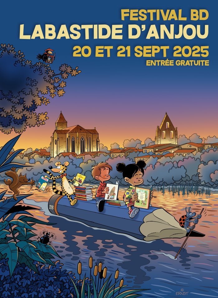 5e Festival BD de l'association "La Bande à BD" à Labastide d'Anjou (11320 - Aude)