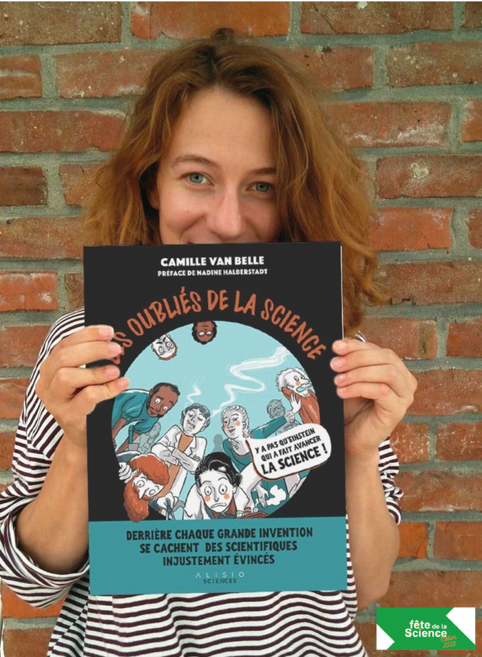Rencontre avec Camille Van Belle ("Les Oubliés de la science") à Tourcoing