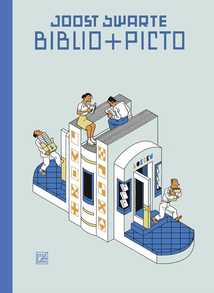 Biblio + Picto – Par Joost Swarte – Ed. Dargaud