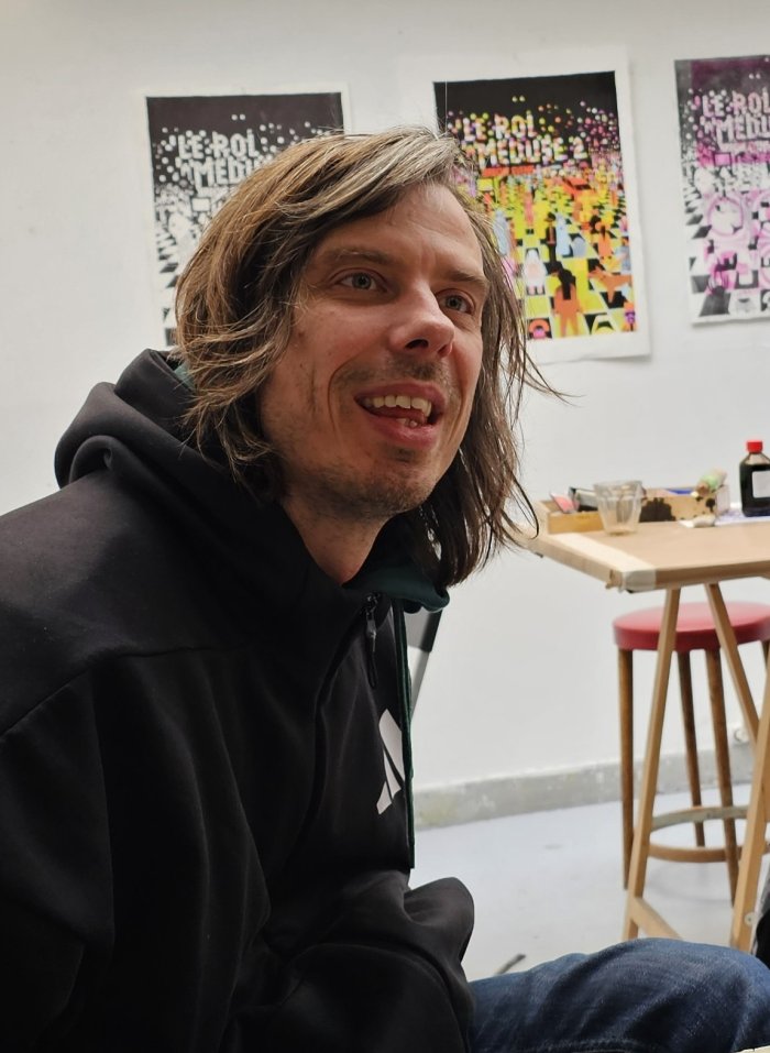 Brecht Evens en route vers la Biennale du 9e art de Cherbourg