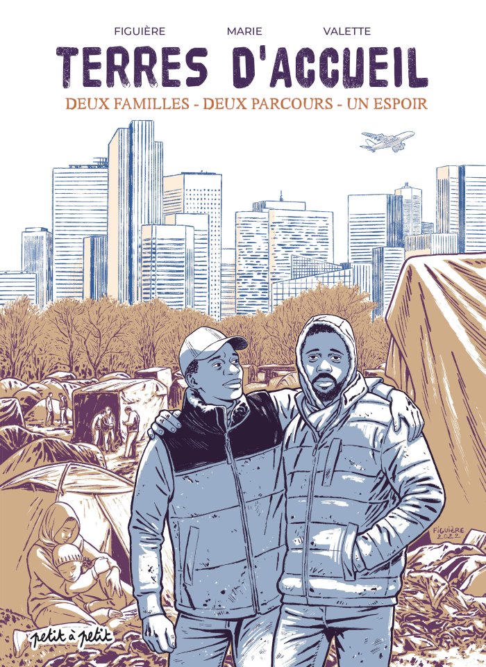 Terres d'accueil – Par Figuière, Valette et Marie – Éditions Petit à Petit