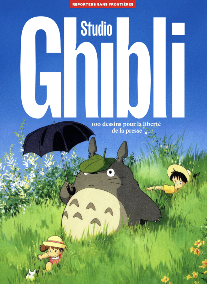 Reporter sans frontières lance un nouveau numéro spécial pour la liberté de la presse avec le Studio Ghibli