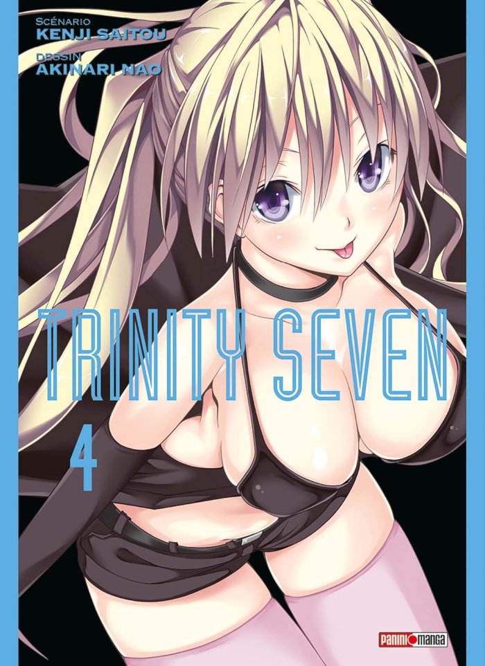 Trinity Seven T4 - Par Kenji Saitou & Akinari Nao (Trad. Alexis Cottencin) - Panini Manga