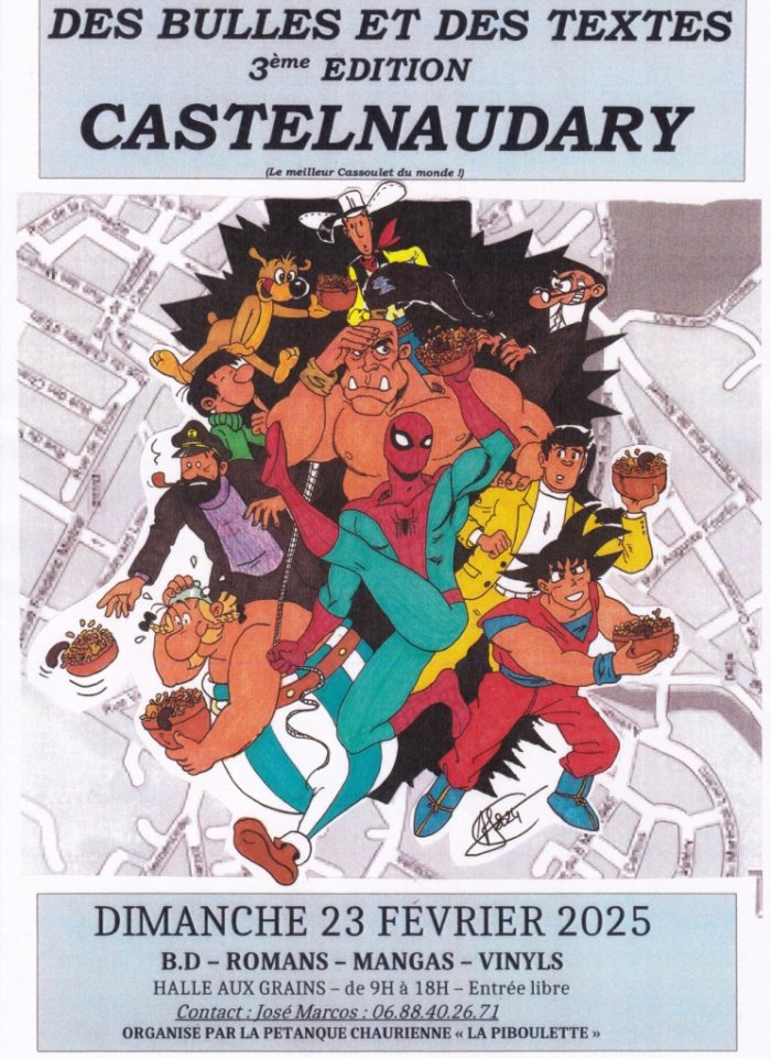 Castelnaudary : 3e Festival "Des BULLES et des TEXTES"