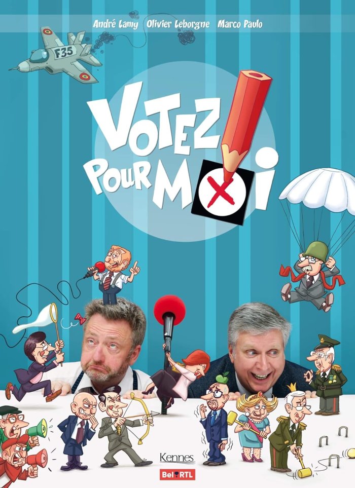 La politique belge expliquée par la bande dessinée (il y a du boulot !)
