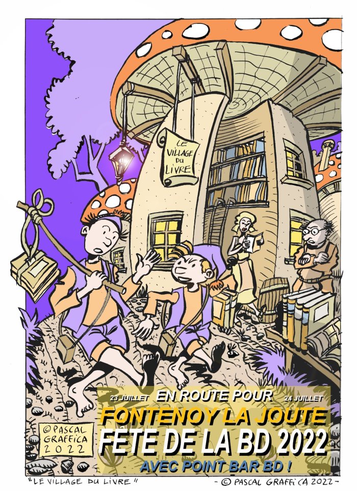 Point Bar BD au Village du Livre de Fontenoy