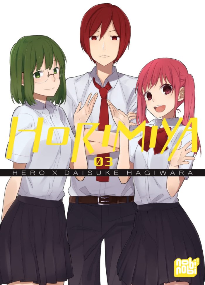 Horimiya T. 3 & T. 4 - Par HERO & Daisuke Hagiwara - nobi nobi !