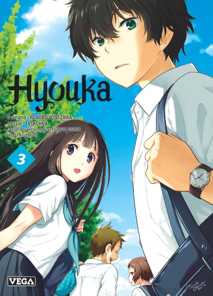 Hyouka T. 3 & T. 4 - Par Honobu Yonezama & Taskohna - Éd. Vega