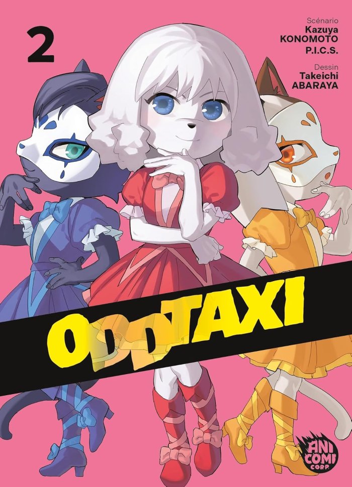 Odd Taxi T. 2 & T. 3 - Par Kazuya Konomoto & Takeichi Abaraya - Éd. Nobi nobi
