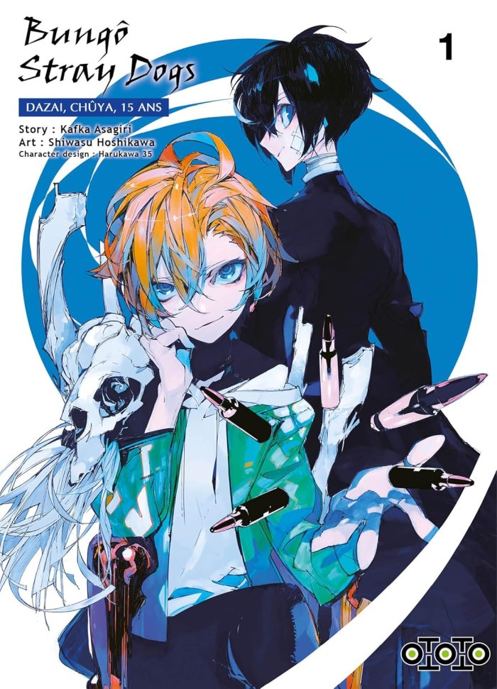 Bungô Stray Dogs - Dazai, Chûya, 15 ans T. 1 & T. 2 - Par Kafka Asagiri & Shiwasu Hoshikawa - Ototo