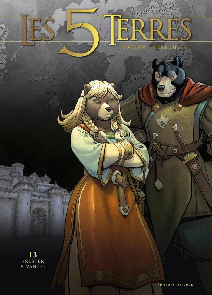 La saga Les 5 Terres - Nouveau cycle et spin-off - Éd. Delcourt