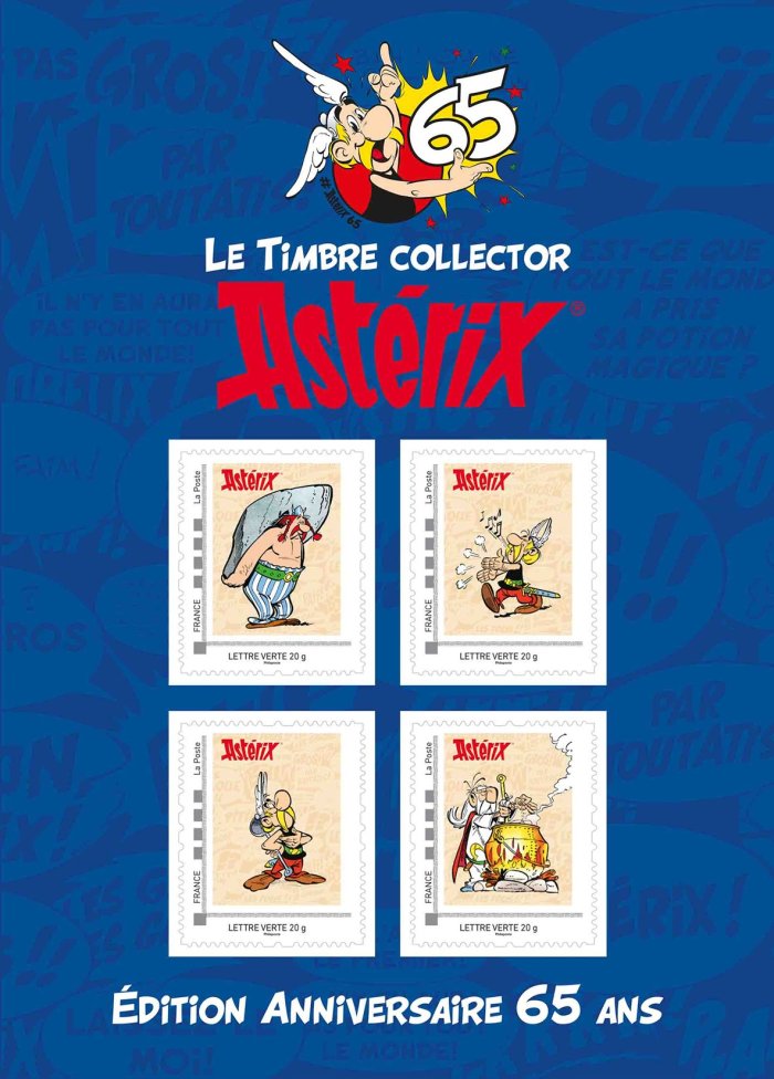 Astérix et les timbres