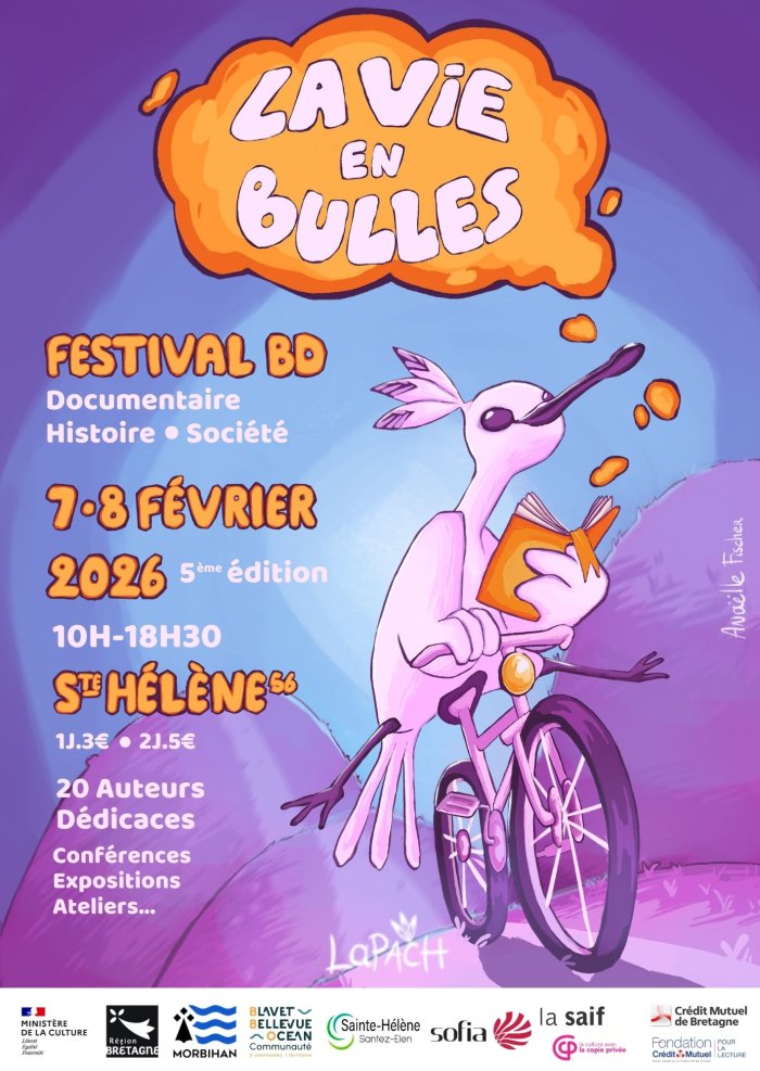 Festival BD "La Vie en Bulles" (56700 Sainte-Hélène)