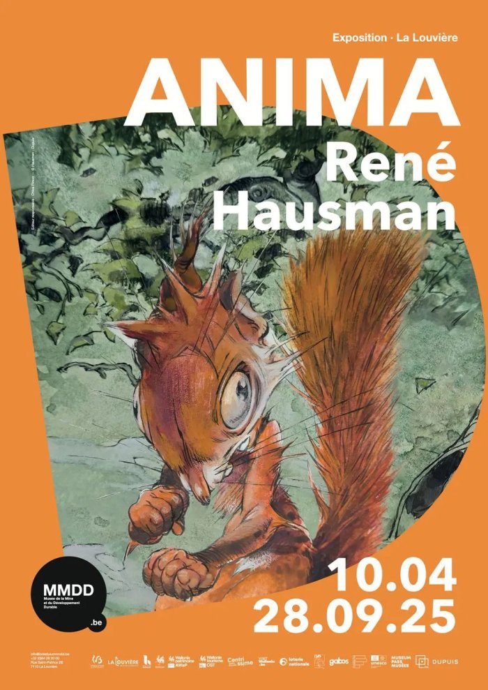 Expo "Anima" autour de René Hausman - La Louvière (B)