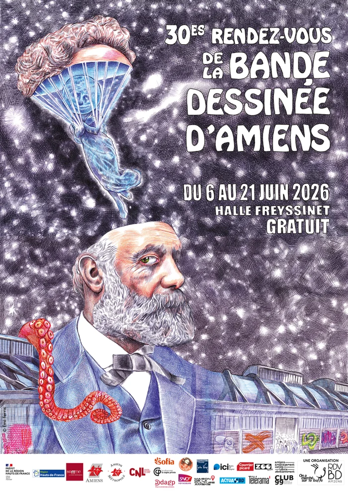 Un festival d'invités aux 30e Rencontres de la BD d'Amiens !