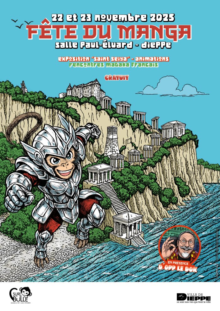 Une Fête du manga à Dieppe pour novembre 2025 !