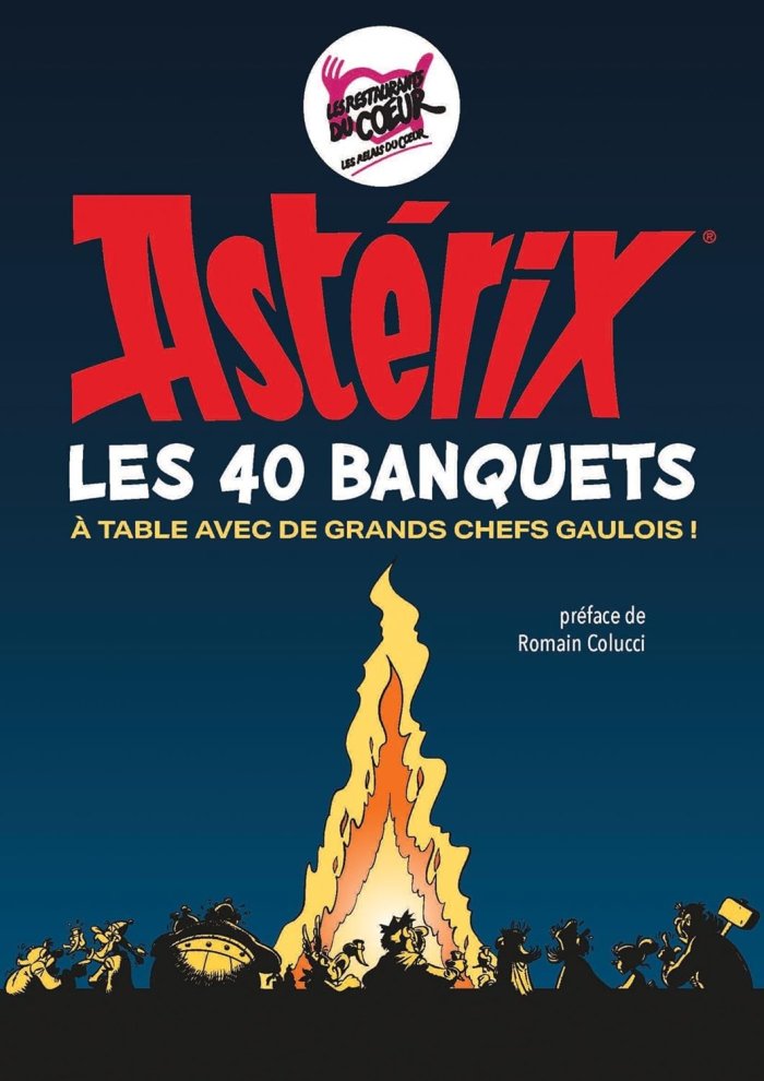 Les banquets d'Astérix au profit des restaurants du cœur