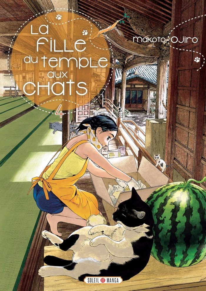 La Fille du Temple aux Chats T4 & T5 - Par Makoto Ojiro - Soleil Manga